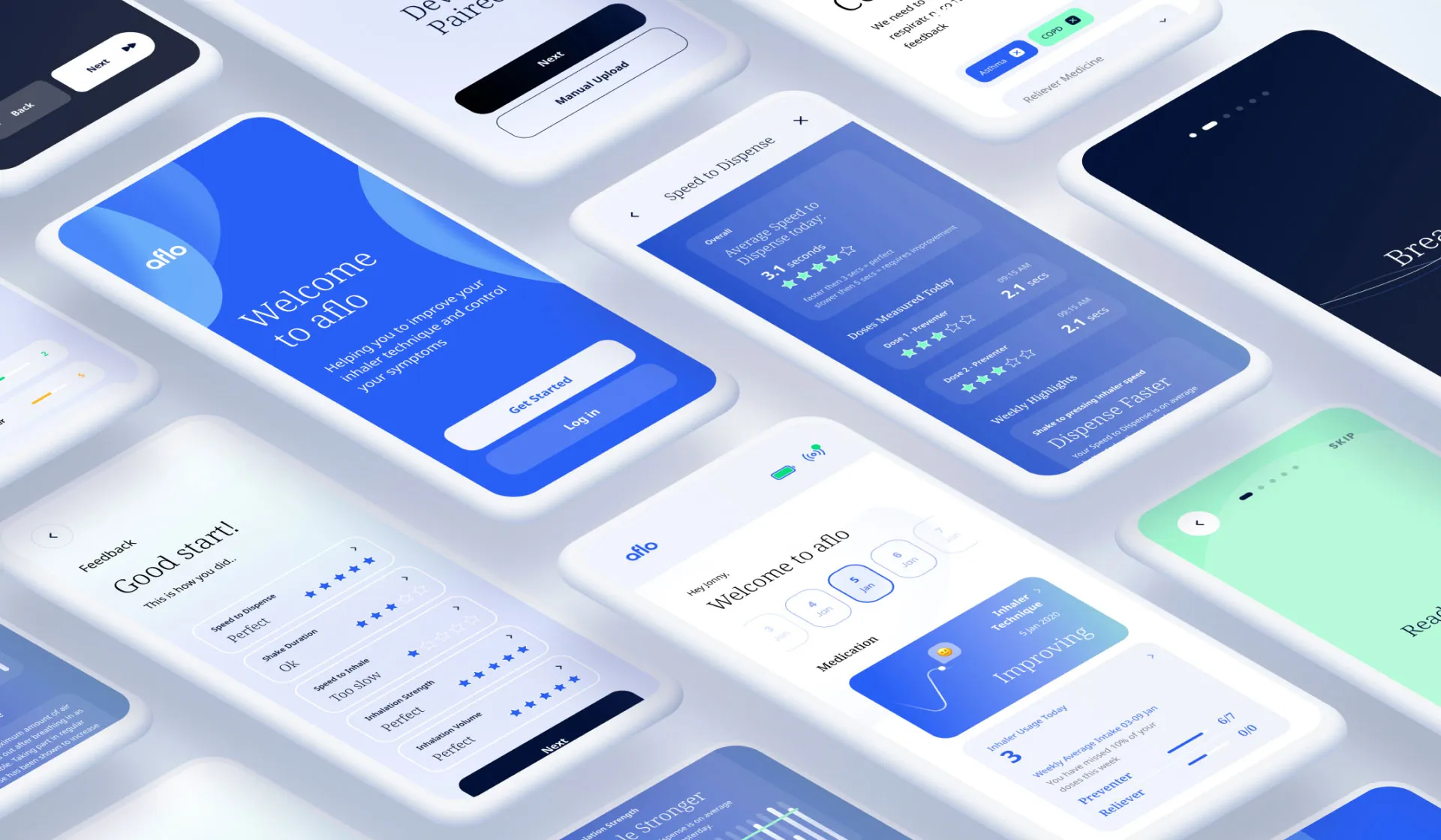 App features and design system