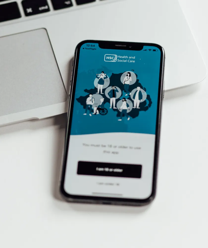 App interface designs